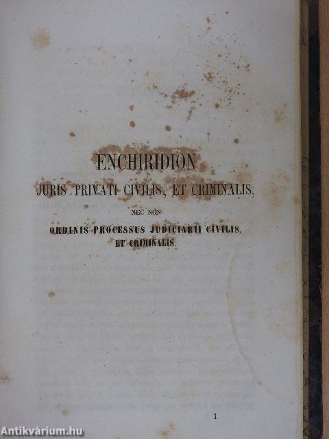 Manuale Parochorum I-II.