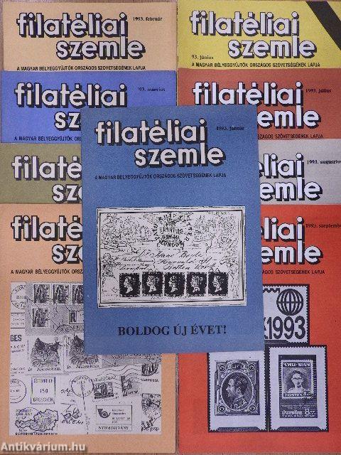 Filatéliai Szemle 1993. (nem teljes évfolyam)