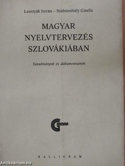 Magyar nyelvtervezés Szlovákiában