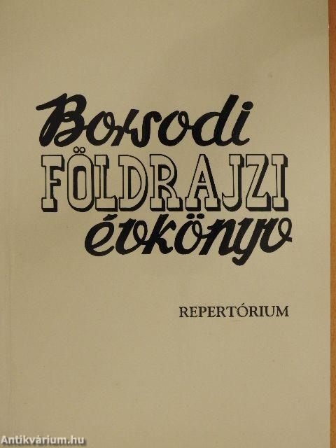 Borsodi földrajzi évkönyv