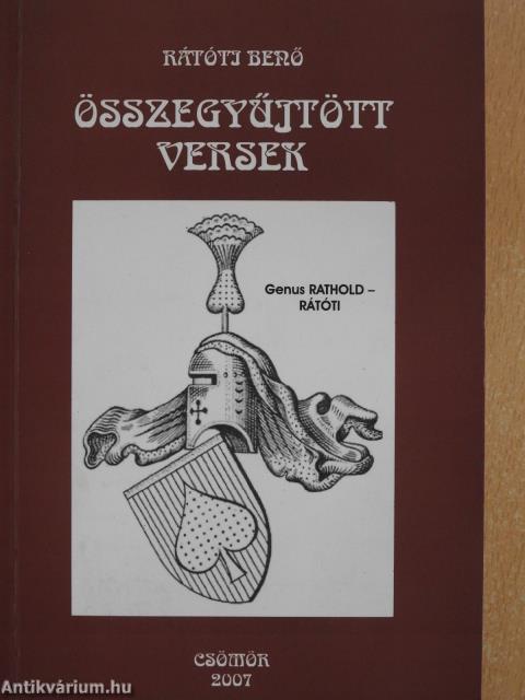 Összegyűjtött versek (dedikált példány)