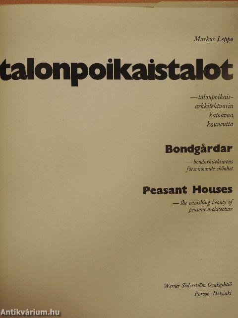 Talonpoikaistalot