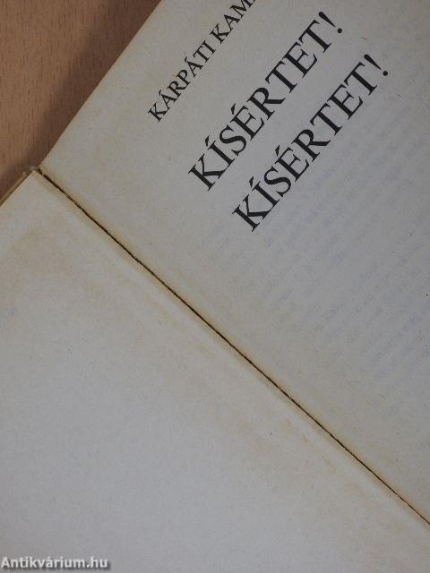 Kísértet! Kísértet!