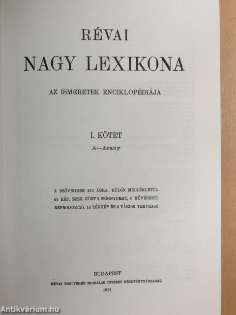 Révai nagy lexikona 1-21.