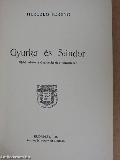 Gyurka és Sándor