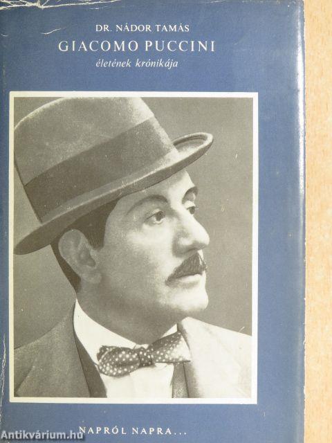 Giacomo Puccini életének krónikája