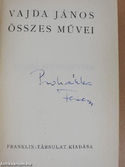 Vajda János összes művei