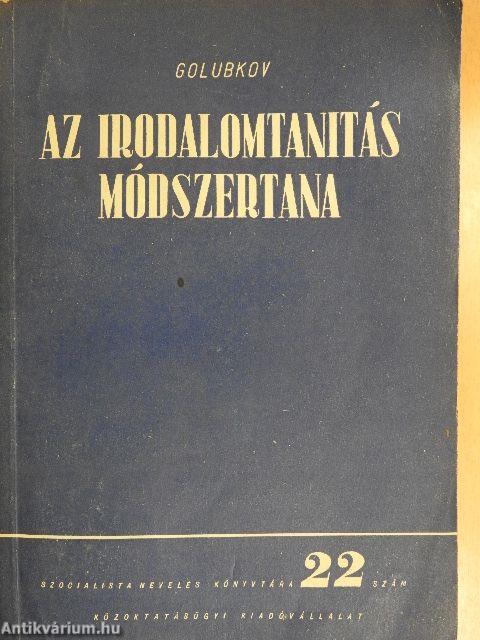 Az irodalomtanítás módszertana