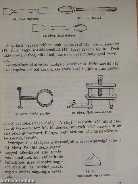 Laboratóriumi gyakorlatok