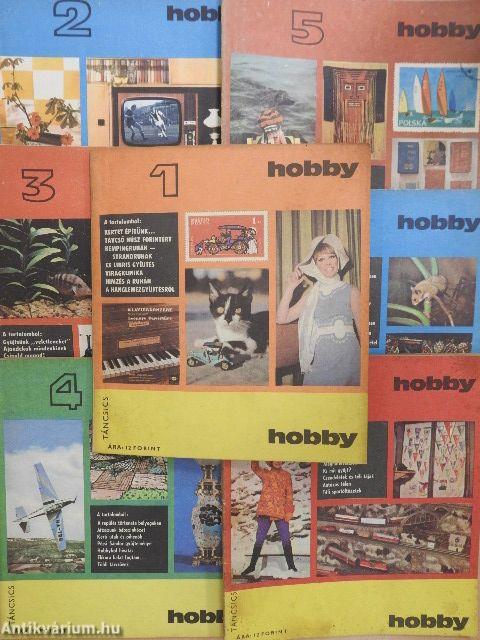 Hobby 1970-1971 (vegyes számok) (7 db)