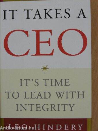 It Takes a Ceo