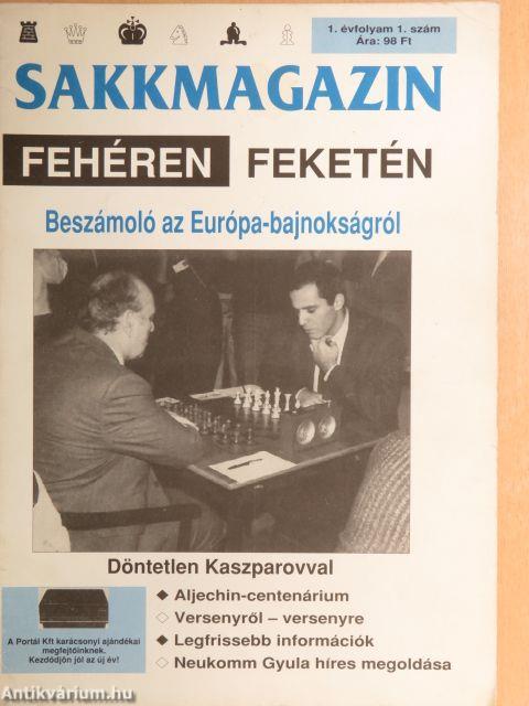 Sakkmagazin fehéren feketén 1993. (nem teljes évfolyam)