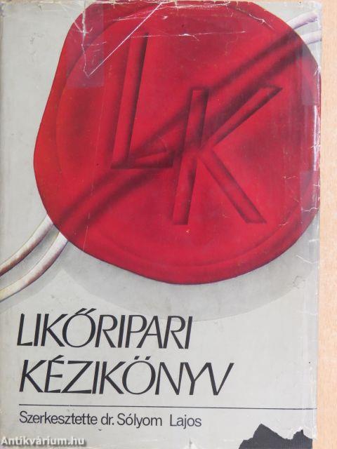 Likőripari kézikönyv