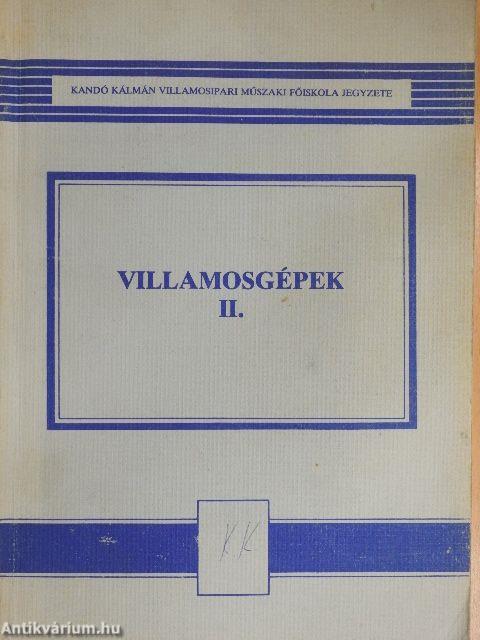 Villamosgépek II.