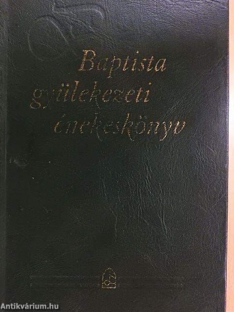 Baptista gyülekezeti énekeskönyv