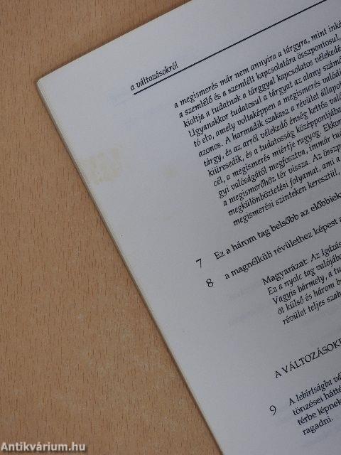 A számvetés megokolása/Az igázás szövétneke