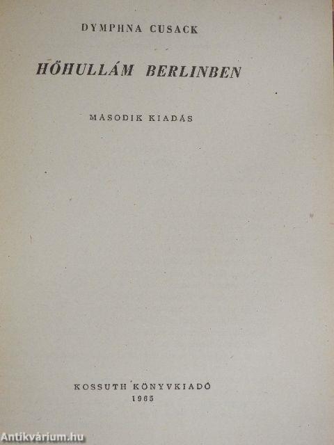 Hőhullám Berlinben