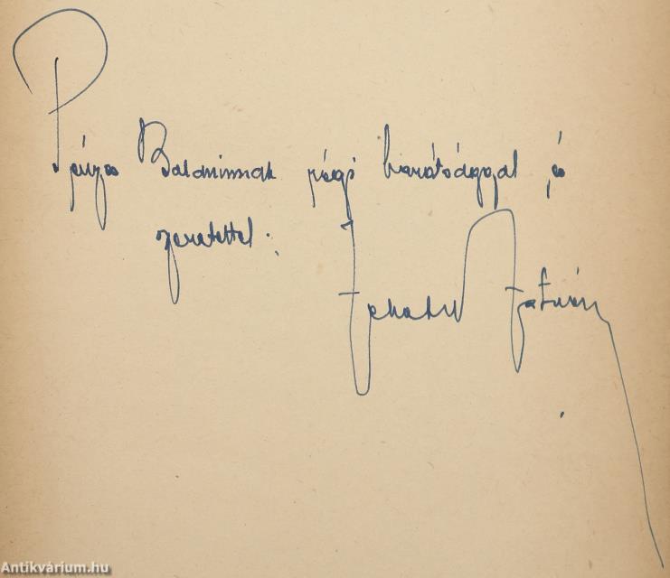 Tüskevár (dedikált példány)
