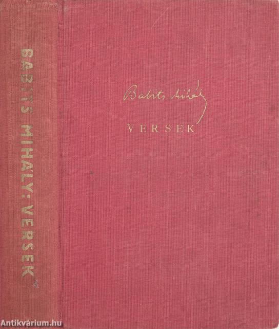 Versek (dedikált példány)