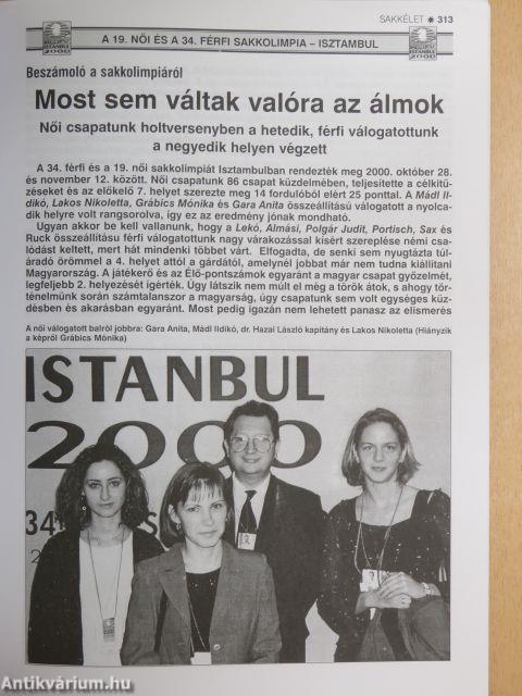 Sakkélet 2001. január 17.