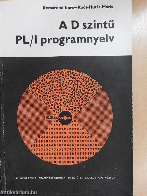A D szintű PL/I programnyelv