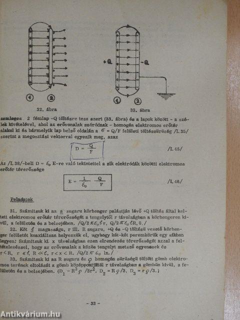 Elektromosságtan I.