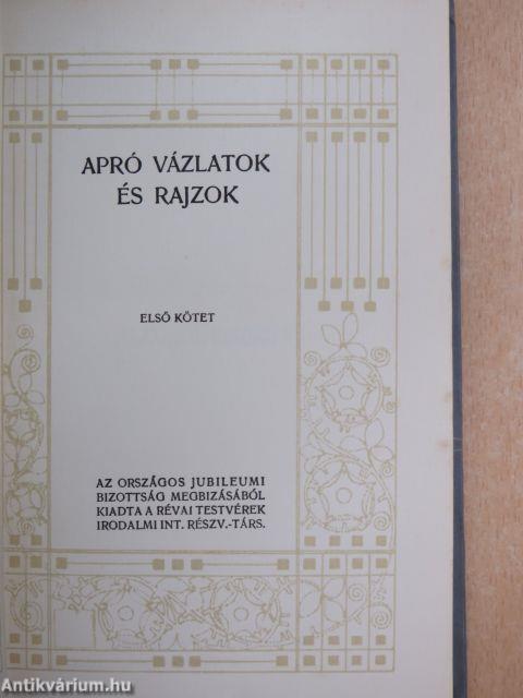 Apró vázlatok és rajzok I-II. 