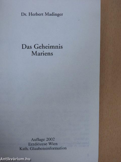 Das Geheimnis Mariens