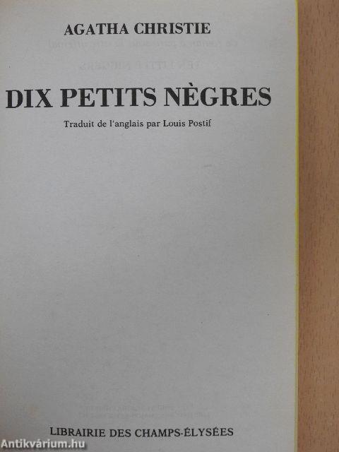 Dix petits négres