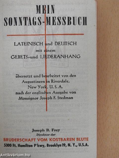 Mein Sonntags-Messbuch