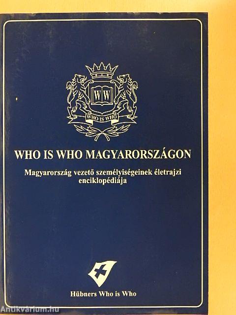 Who is Who Magyarországon - Kiegészítő kötet
