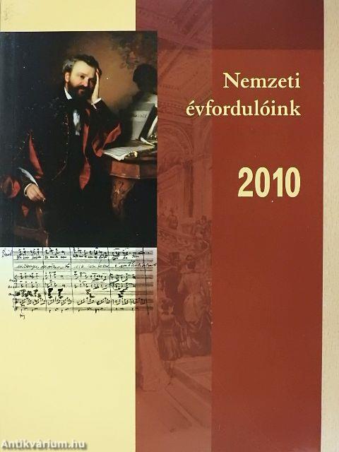 Nemzeti évfordulóink 2010