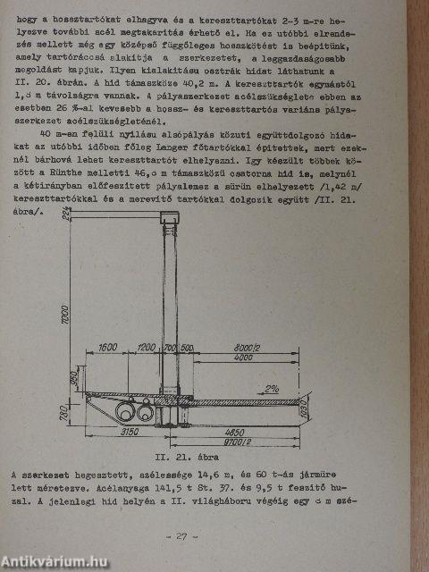 Vasbetonlemezzel együttdolgozó acéltartók