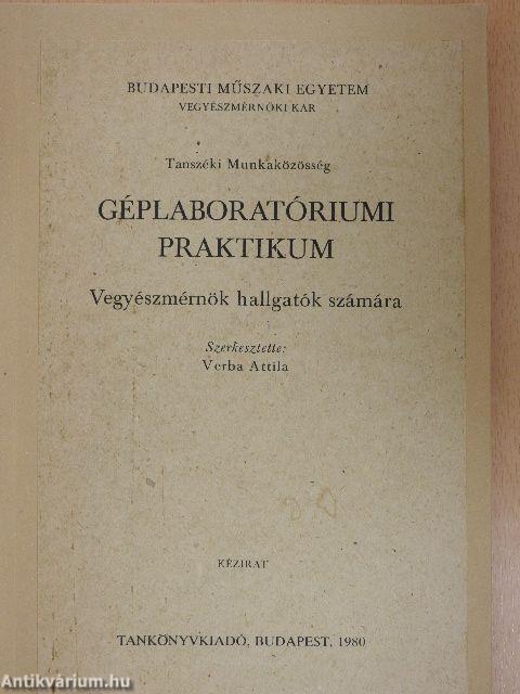 Géplaboratóriumi praktikum