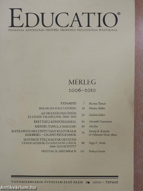 Educatio 2010. tavasz-tél