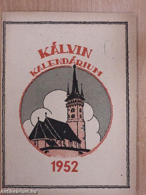 Kálvin kalendárium 1952