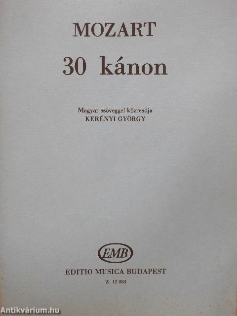 30 kánon