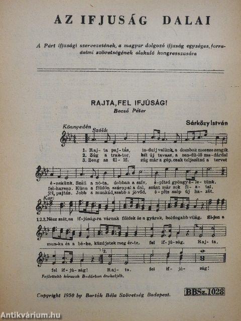 Az ifjuság dalai