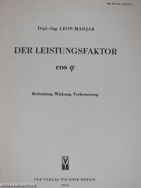 Der Leistungsfaktor