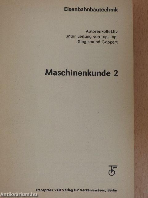 Maschinenkunde 2