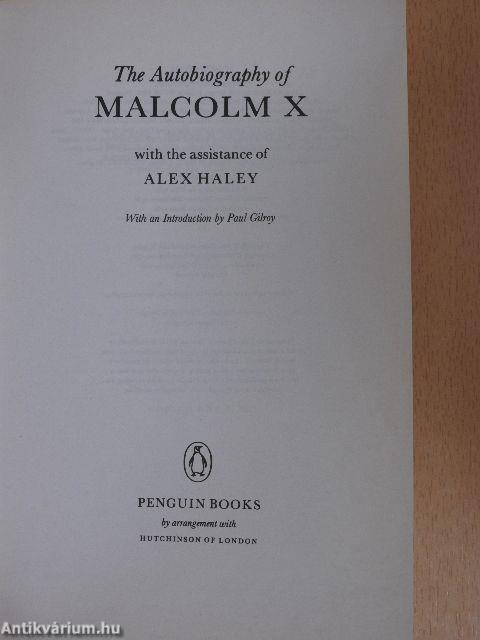 The Autobiography of Malcolm X