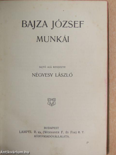 Bajza József munkái