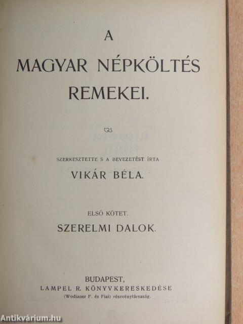 A magyar népköltés remekei I.