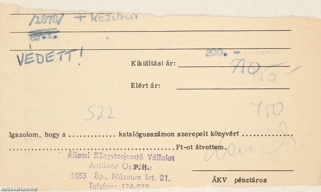 Költemények + Pósa Lajos levél