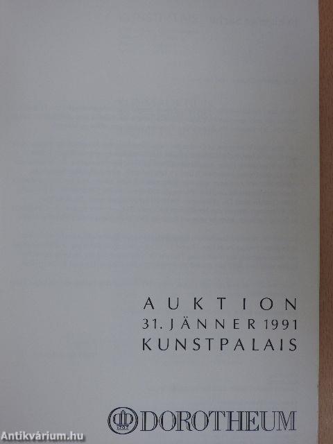 Auktion 31. Jänner 1991 Kunstpalais