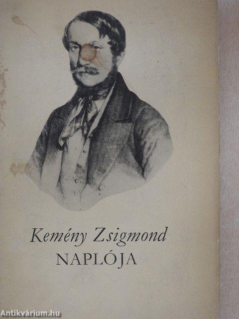 Kemény Zsigmond naplója