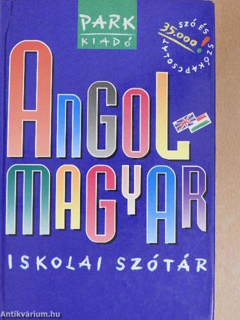 Angol-magyar iskolai szótár