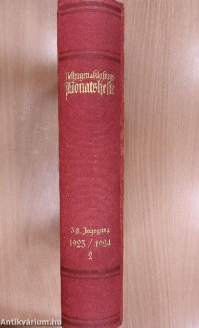 Velhagen & Klasings Monatshefte 1924. II. (gótbetűs) (nem teljes évfolyam)