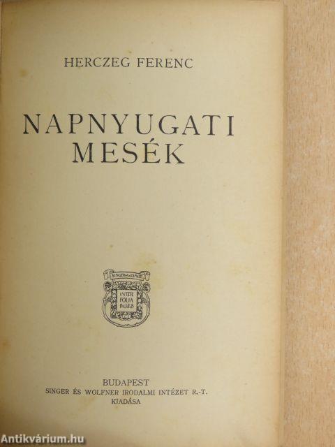 Napnyugati mesék