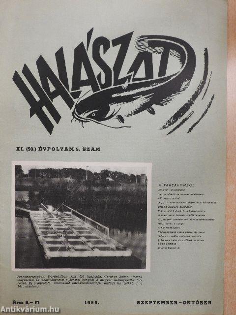 Halászat 1965. szeptember-október